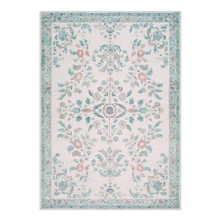 Lavable Machine Woven Rug Coral 3x4 For Sale