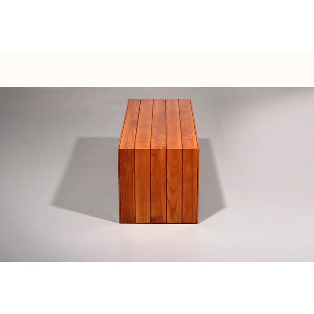 Wood Mid-Century Italian Beechwood Bench, 1960s For Sale - Image 7 of 13