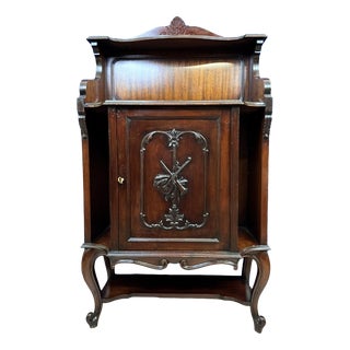 Napoleon III Mahogany State Cabinet, 1880 For Sale