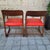 Mid-Century Wooden Traineau Chairs from Baumann, France, 1960s, Set of 2 For Sale - Image 9 of 18