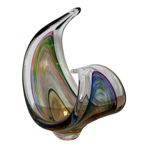 Poutini Basket Freeform by Hokitika Art Glass Studio, New Zealand