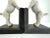 Black Vintage Cast Iron Dog Bookends, a Pair For Sale - Image 8 of 14
