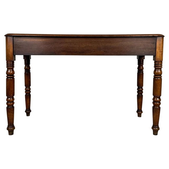 Antique English Mahogany Side Table, 1800s For Sale - Image 6 of 13