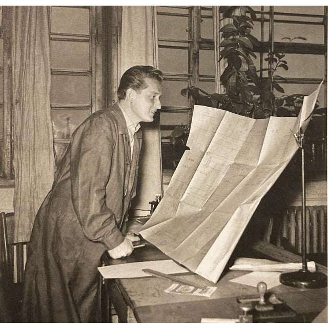 Industrial Clock from Zbrojovka Factory, Brno, 1950s For Sale - Image 18 of 18