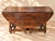 19th Century Antique Oak Gateleg Table with Two Drop Leaves and One Drawer, 1870 For Sale - Image 5 of 7