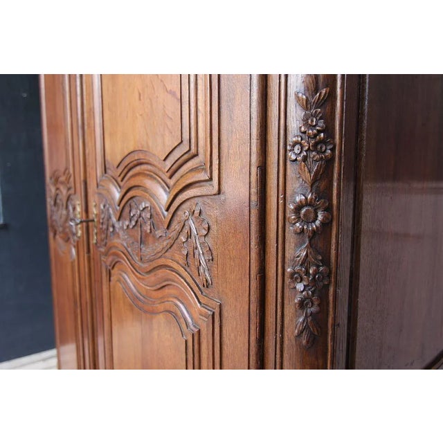 Large French Louis XVI Cabinet, 1700s For Sale - Image 9 of 18