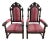 Large 18th Century French Renaissance Solid Walnut Armchair- A Pair For Sale