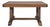 Oak Dining Table with Double Legs, 1940s For Sale