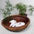 Vintage Japanese Bamboo Zaru Harvest Basket, 1950s For Sale - Image 4 of 11
