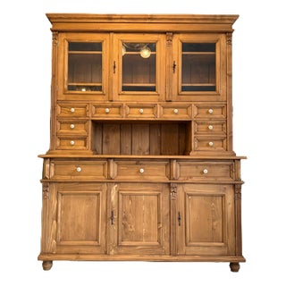 Gründerzeit Kitchen Cupboard in Wood For Sale