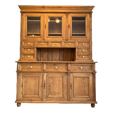 Gründerzeit Kitchen Cupboard in Wood For Sale