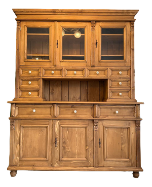 Gründerzeit Kitchen Cupboard in Wood