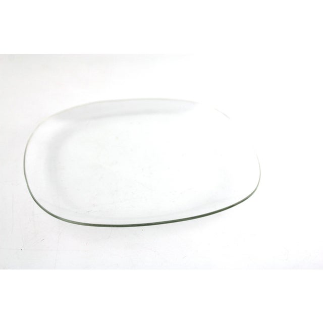 Cake Plate attributed to Heinrich Löffelhardt for Jenaer Glas, 1955, Set of 6 For Sale - Image 4 of 5