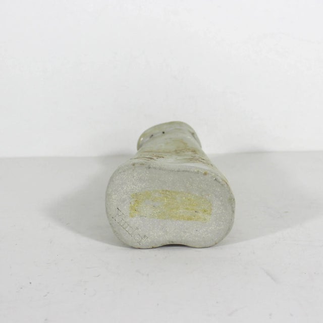 Vintage Organic Studio Pottery Vase For Sale - Image 6 of 9