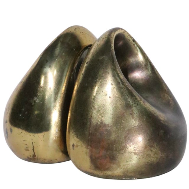 Jenfredware Mid 20th Century Brutalist Ben Seibel for Jenfredware Bookends For Sale - Image 4 of 15