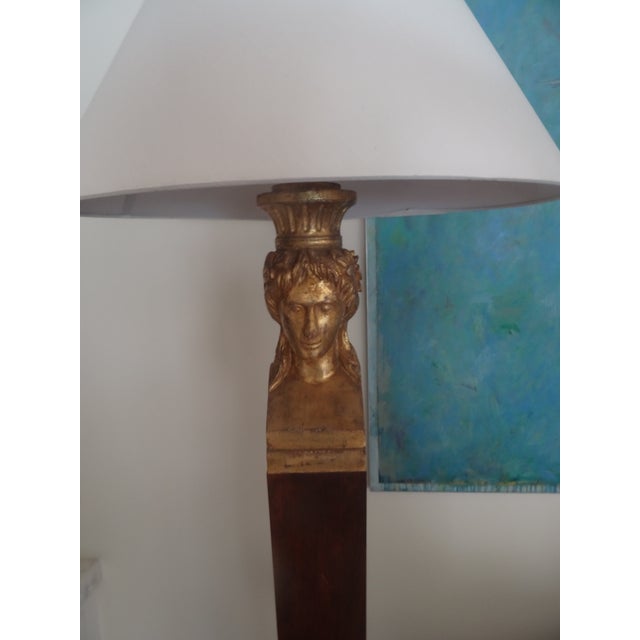 Neoclassical Paul Ferrante Neoclassical Floor Lamp For Sale - Image 3 of 8