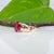 5.8Ct Madagascar Ruby Estate Ring in Solid 14k Gold – Oval, 11x9mm, Size 6.75 For Sale In Columbus - Image 6 of 9