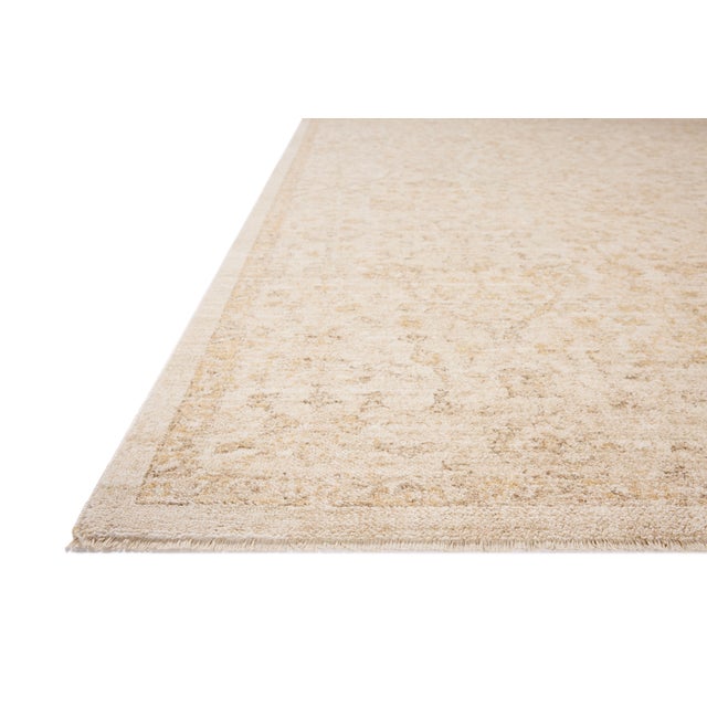 Traditional Chris Loves Julia x Loloi Palma Ivory / Sand 2'-3" x 3'-10" Accent Rug For Sale - Image 3 of 7