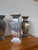 Vintage Vases in Aluminum, 1970s, Set of 4 For Sale - Image 9 of 18