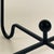 Not Yet Made - Made To Order Pair of Tall Iron and Travertine 'Entretoise' Side Tables by Design Frères For Sale - Image 5 of 7