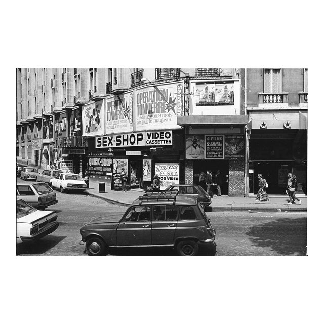 1984 Pigalle Paris Photograph by Don Ware For Sale