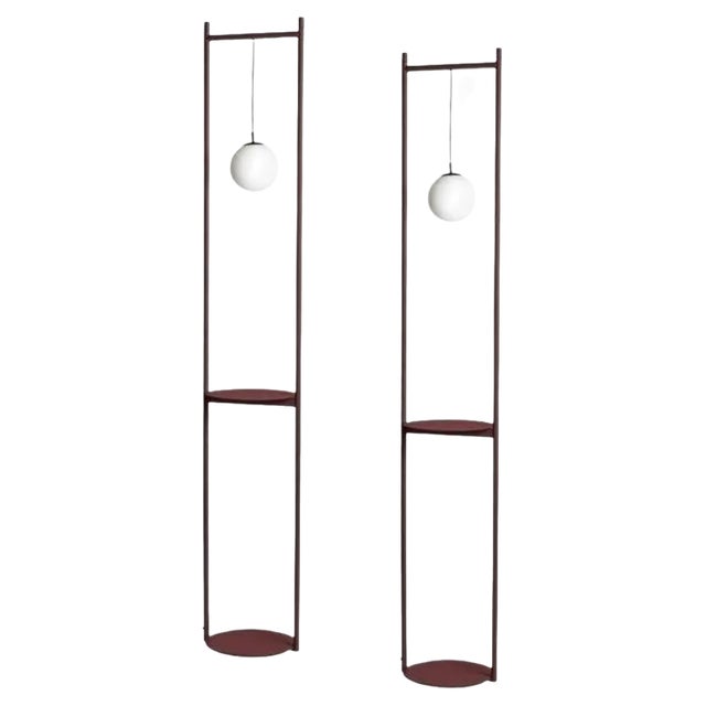 Heis Floor Lamps by Mason Editions, Set of 2 For Sale
