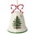 Ceramic Spode Christmas Tree Candy Cane Bell Ornament For Sale - Image 7 of 7