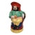 Antique Hand-Painted Polychrome Ceramic Toby Jug – 9" For Sale