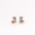 2020s Tanzanite Earring Studs in 14K Solid White, Yellow or Rose Gold | Emerald Cut, a Pair For Sale - Image 5 of 6