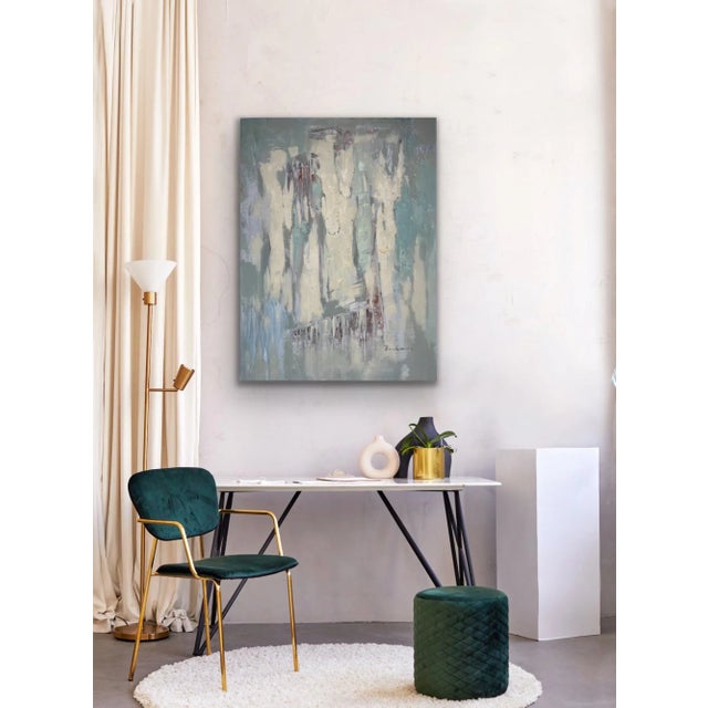 Contemporary Abstract Original Oil Painting For Sale - Image 11 of 12