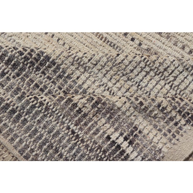 Hand-Knotted Modern Tribal Rug by Keivan Woven Arts, Wool, 9'5 X 12'1 For Sale - Image 11 of 12