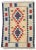 Vintage Persian Shiraz Kilim Rug, 03'09 X 05'05 For Sale - Image 9 of 9