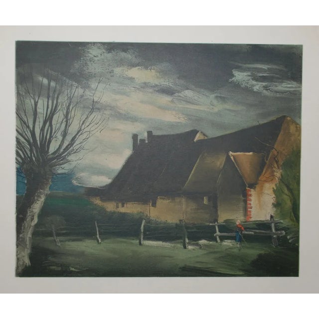 After Maurice De Vlaminck, La Haute Folie, Lithograph For Sale