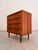 Teak Chest of Drawers with Continuous Handles and Lock, Denmark, 1960s For Sale - Image 6 of 11