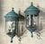 Pair of Vintage Solid Brass Wall Lanterns /Sconces 22”x10”x11”.5 For Sale - Image 13 of 16