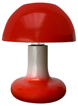Mid-Century Mushroom Table Lamp from Valinte Oy, Finland, 1960s