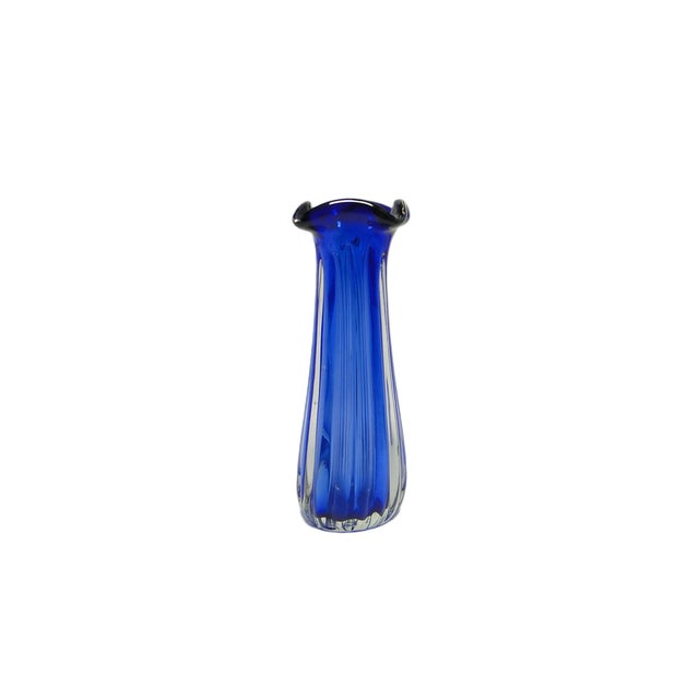 Vase by J. Hospodka for Chribska Glassworks, Czechoslovakia, 1960s For Sale - Image 11 of 11