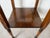 Vintage Traditional Walnut Two-Tier Side Table With Turned Legs For Sale - Image 9 of 12