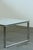 Modern Minimalist Danish Coffee Table in Glass and Polished Chrome, 1990s For Sale - Image 12 of 18