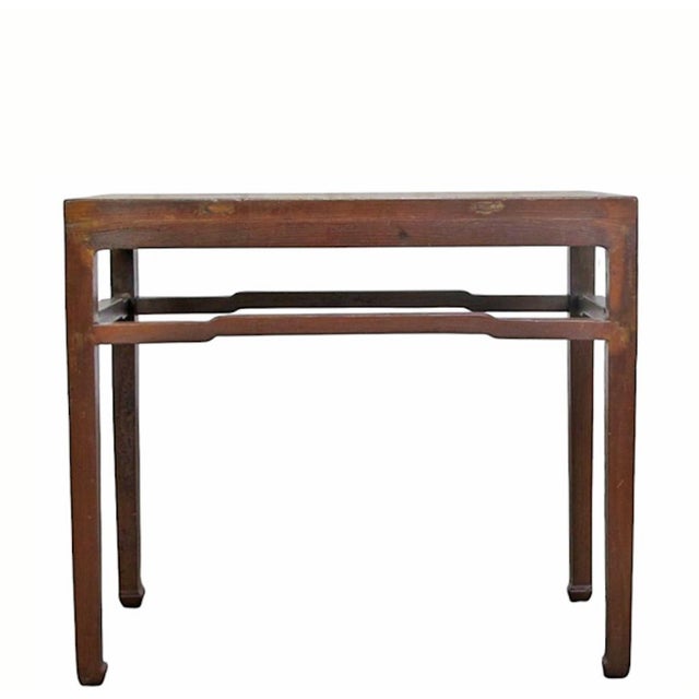19th Century Square-Corner Side Table For Sale