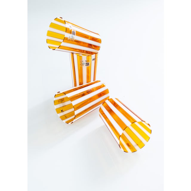 Ribes Collectable Glasses by Mariana Iskra for Ribes Studio, Set of 4 For Sale - Image 6 of 18