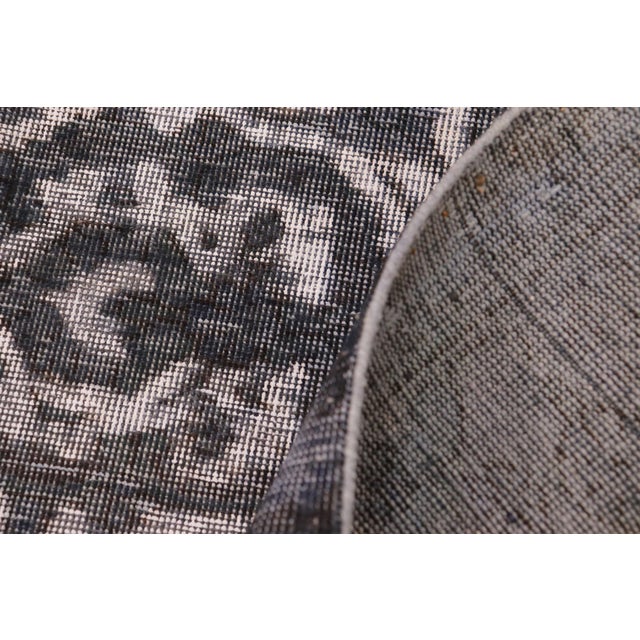 Ivory Retro Persian Gray/Ivory Wool Rug - 9'5'' X 11'11'' For Sale - Image 8 of 10