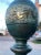 Japanese Floor Lamp in Verdigris Bronze For Sale - Image 12 of 13