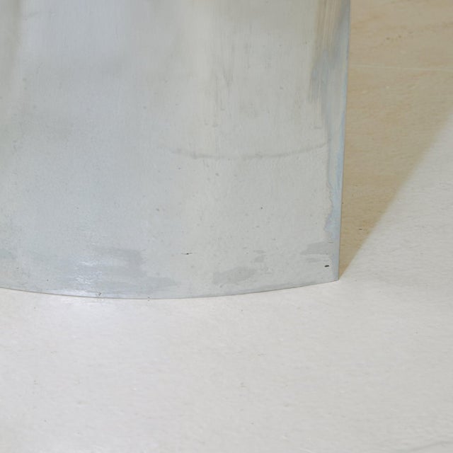 ‘Lunario’ Chrome Dining Table or Desk by Cini Boeri for Knoll, 1970s For Sale - Image 12 of 12