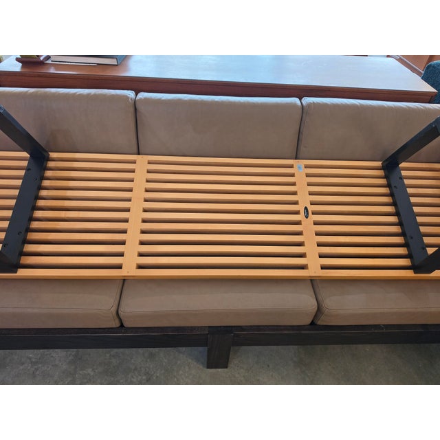 George Nelson for Herman Miller Slat Bench Authentic Herman Miller Nelson Platform Bench Elevate your space with a mid-...
