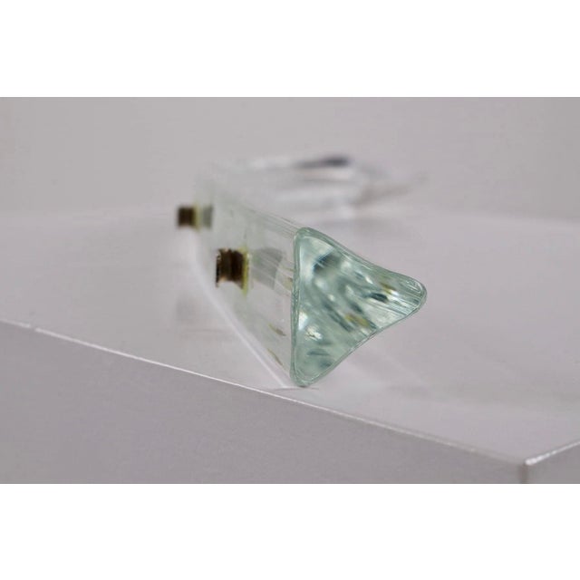 Glass Sconces in Murano Crystal by Alberto Donà, 1980s, Set of 2 For Sale - Image 7 of 10