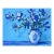 Blue Magnolia - Modern Floral Oil Painting Original Art For Sale