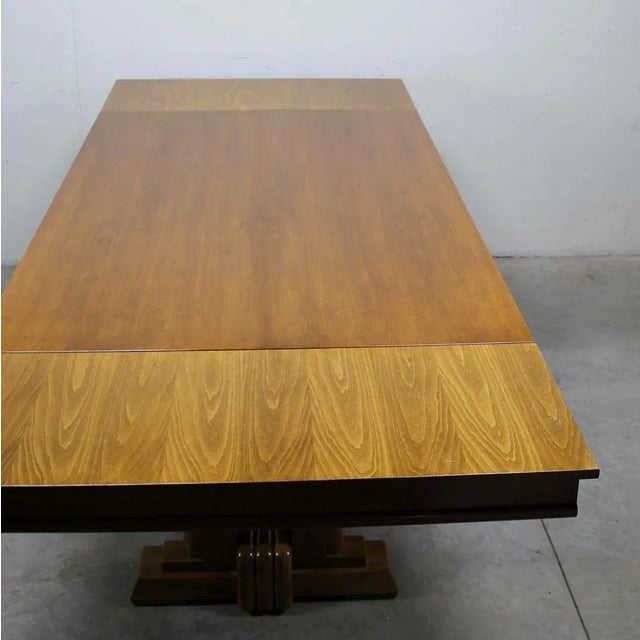 Art Deco French Dining Table, 1940s For Sale - Image 3 of 7