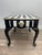 1960s Hand-Painted Striped Side Tables With Gold Leaf Detail — Set of 2 For Sale - Image 4 of 10