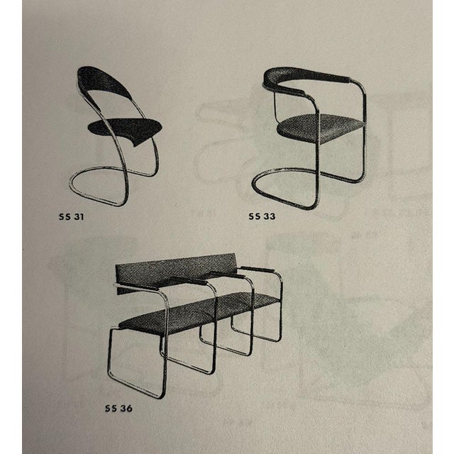 Bauhaus Chrome Chair SS33 by Luckhardt Brothers for Thonet, 1930s For Sale - Image 9 of 10
